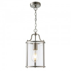 Hadley - Satin Nickel Lantern Pendant Hadley - Satin Nickel Lantern Pendant