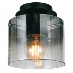 Vintage - Black Flush with Ombre Smoked Glass Vintage - Black Flush with Ombre Smoked Glass