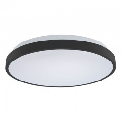 Tulia - Black CCT Flush with White Diffuser Ø 33 cm Tulia - Black CCT Flush with White Diffuser Ø 33 cm