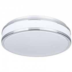 Kobe - Chrome LED Flush with White Diffuser Ø 28.5 cm Kobe - Chrome LED Flush with White Diffuser Ø 28.5 cm