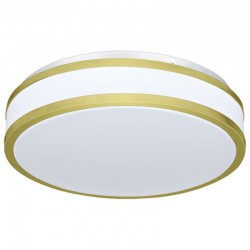 Kobe - Gold LED Flush with White Diffuser Ø 34.5 cm Kobe - Gold LED Flush with White Diffuser Ø 34.5 cm
