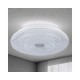Cork Lighting-SF5402/24W - Lennert - Clear & White CCT Flush with Remote Control IP44