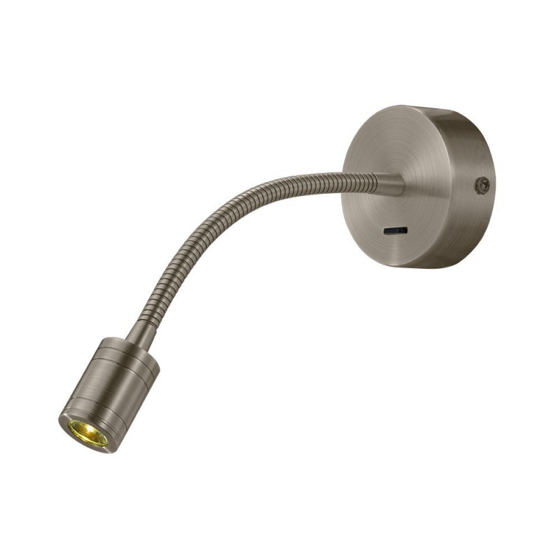 Cork Lighting-SP1218/3WSN - Focus - Satin Nickel LED Reading Lamp