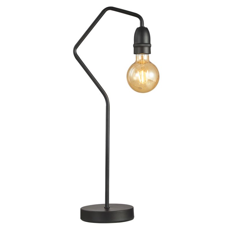 Cork Lighting-TL1966/BLK - Venus - Black Table Lamp