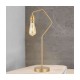 Cork Lighting-TL1966/SB - Venus - Satin Brass Table Lamp