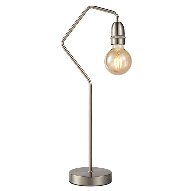 Cork Lighting-TL1966/SN - Venus - Satin Nickel Table Lamp