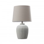 Jolan - Decorative Ceramic Table Lamp with Beige Shade