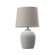 Cork Lighting-TL28696 - Jolan - Decorative Ceramic Table Lamp with Beige Shade