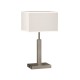 Cork Lighting-TL4794/ANT - Dunmore - Antique Brass USB Table Lamp with Oatmeal Shade