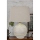Cork Lighting-TL4897 - Jolan - Decorative Ceramic Table Lamp with Beige Shade