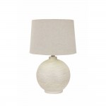 Jolan - Decorative Ceramic Table Lamp with Beige Shade