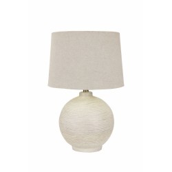 Jolan - Decorative Ceramic Table Lamp with Beige Shade
