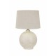Cork Lighting-TL4897 - Jolan - Decorative Ceramic Table Lamp with Beige Shade