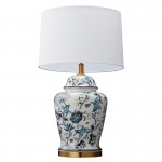 Dolce - Decorative Ceramic Table Lamp with White Shade Dolce - Decorative Ceramic Table Lamp with White Shade