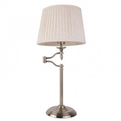 Kyra - Antique Brass Table Lamp with Cream Shade Kyra - Antique Brass Table Lamp with Cream Shade