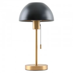 Bella - Brass Desk Lamp with Black & Gold Shade Bella - Brass Desk Lamp with Black & Gold Shade