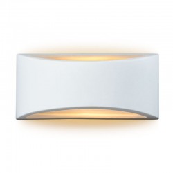 Delta - White Plaster Up & Down Wall Lamp Delta - White Plaster Up & Down Wall Lamp