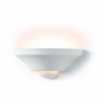 Delta - White Ceramic Up & Down Wall Lamp