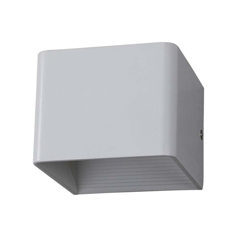 Cork Lighting-WB1502/5WLED - Duna - White Up & Down LED Wall Lamp