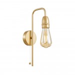 Venus - Satin Brass Wall Lamp