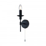 Aradena - Matt Black Wall Lamp