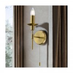 Aradena - Matt Brass Wall Lamp