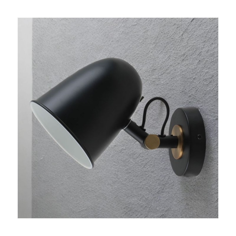 Cork Lighting-WB2644/BLK - Anglepoise - Black Wall Lamp