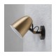 Cork Lighting-WB2644/BR - Anglepoise - Satin Brass & Black Wall Lamp