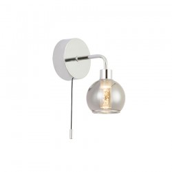Reyna - Chrome LED Wall Lamp with Double Glasses Reyna - Chrome LED Wall Lamp with Double Glasses
