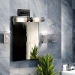Acqua Globe - Black 2 Light Wall Lamp with Double Glasses Acqua Globe - Black 2 Light Wall Lamp with Double Glasses