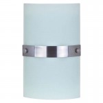 Argos - Satin White Glass Wall Lamp  Argos - Satin White Glass Wall Lamp