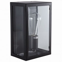 Ardfield - Black Lantern Wall Lamp