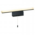 Axel - Black LED Wall Lamp with White Diffuser