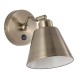 Cork Lighting-WB9180/ANT - Harbour - Antique Brass Wall Lamp