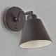 Cork Lighting-WB9180/BL - Harbour - Matt Black Wall Lamp