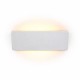 Cork Lighting-UPM225 - Delta - White Plaster Up & Down Wall Lamp