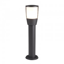 Tucson - Outdoor White & Clear with Dark Grey Small Post