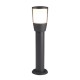 Searchlight-0598-450GY - Tucson - Outdoor White & Clear with Dark Grey Small Post