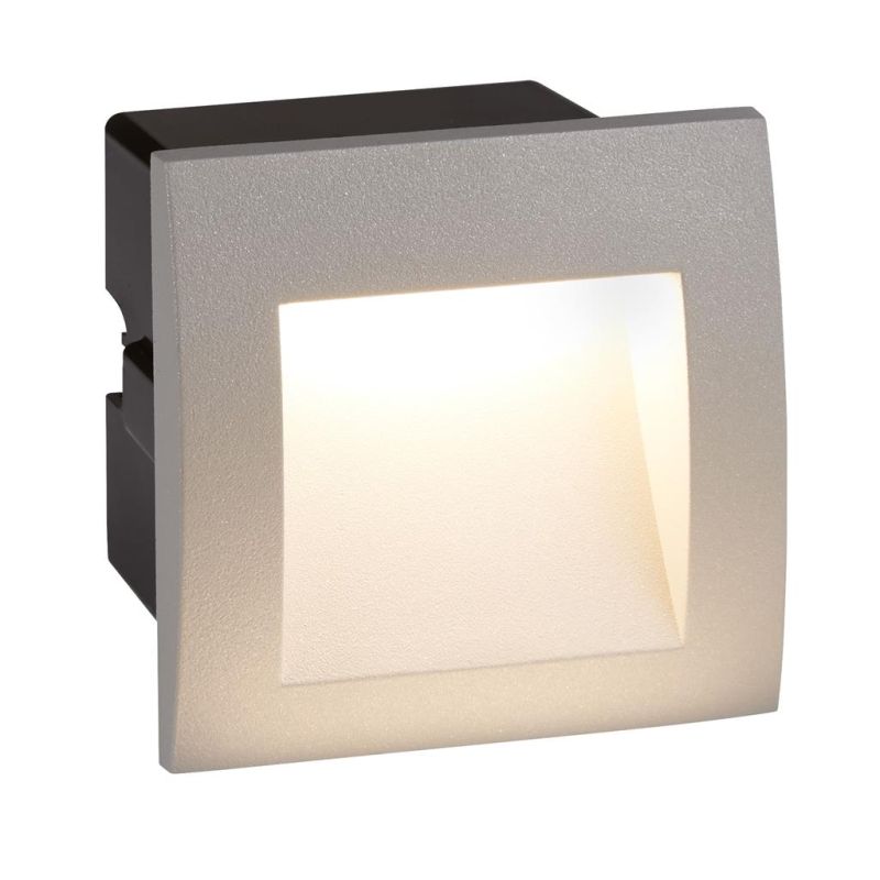 Searchlight-0661GY - Ankle - LED Grey Surface Square Brick Light