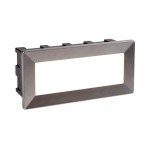 Ankle - LED 4000K White & Stainless Steel Brick Light Ankle - LED 4000K White & Stainless Steel Brick Light