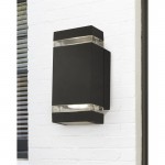 Sheffield - Outdoor Silk Black 2 Light Wall Lamp (bulbs excluded) Sheffield - Outdoor Silk Black 2 Light Wall Lamp (bulbs excluded)