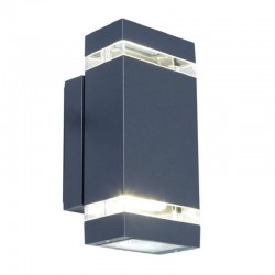 Sheffield - Outdoor Dark Grey 2 Light Wall Lamp (bulbs excluded) Sheffield - Outdoor Dark Grey 2 Light Wall Lamp (bulbs excluded)