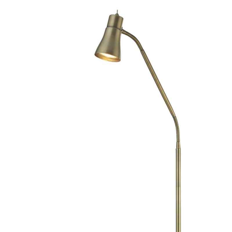Searchlight-1007AB - Jolly - Antique Brass Floor Lamp