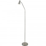 Jolly - Satin Silver Floor Lamp