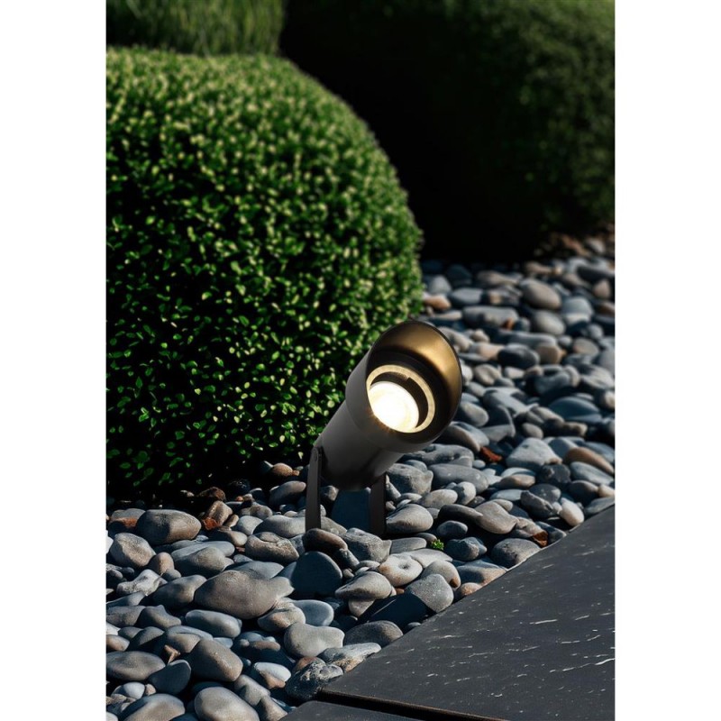 Searchlight-1010BK - Spike - Black Spike Spot IP65