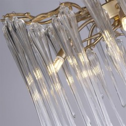 Heritage - Gold 5 Light Centre Fitting with Clear Glass Heritage - Gold 5 Light Centre Fitting with Clear Glass