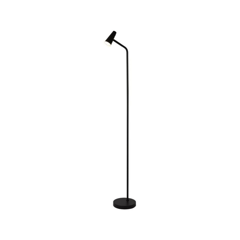 Searchlight-10450BK - Rechargeable - Black Rechargeable CCT Floor Lamp