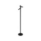 Searchlight-10460BK - Rechargeable - Black Rechargeable LED Floor Lamp