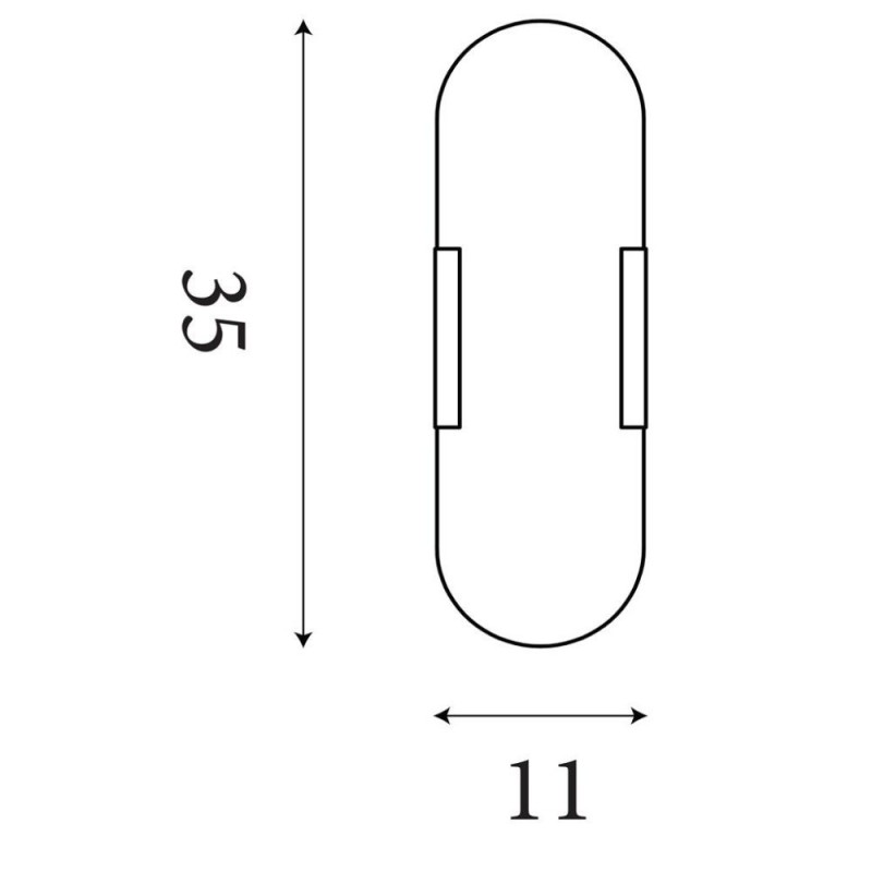 Searchlight-11138GO - Opaline - Matt Gold LED Wall Lamp with Marble Resin Diffuser
