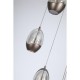 Searchlight-11141-5LT - Seeds - Latte 5 Light LED Cluster Pendant with Champagne Glass